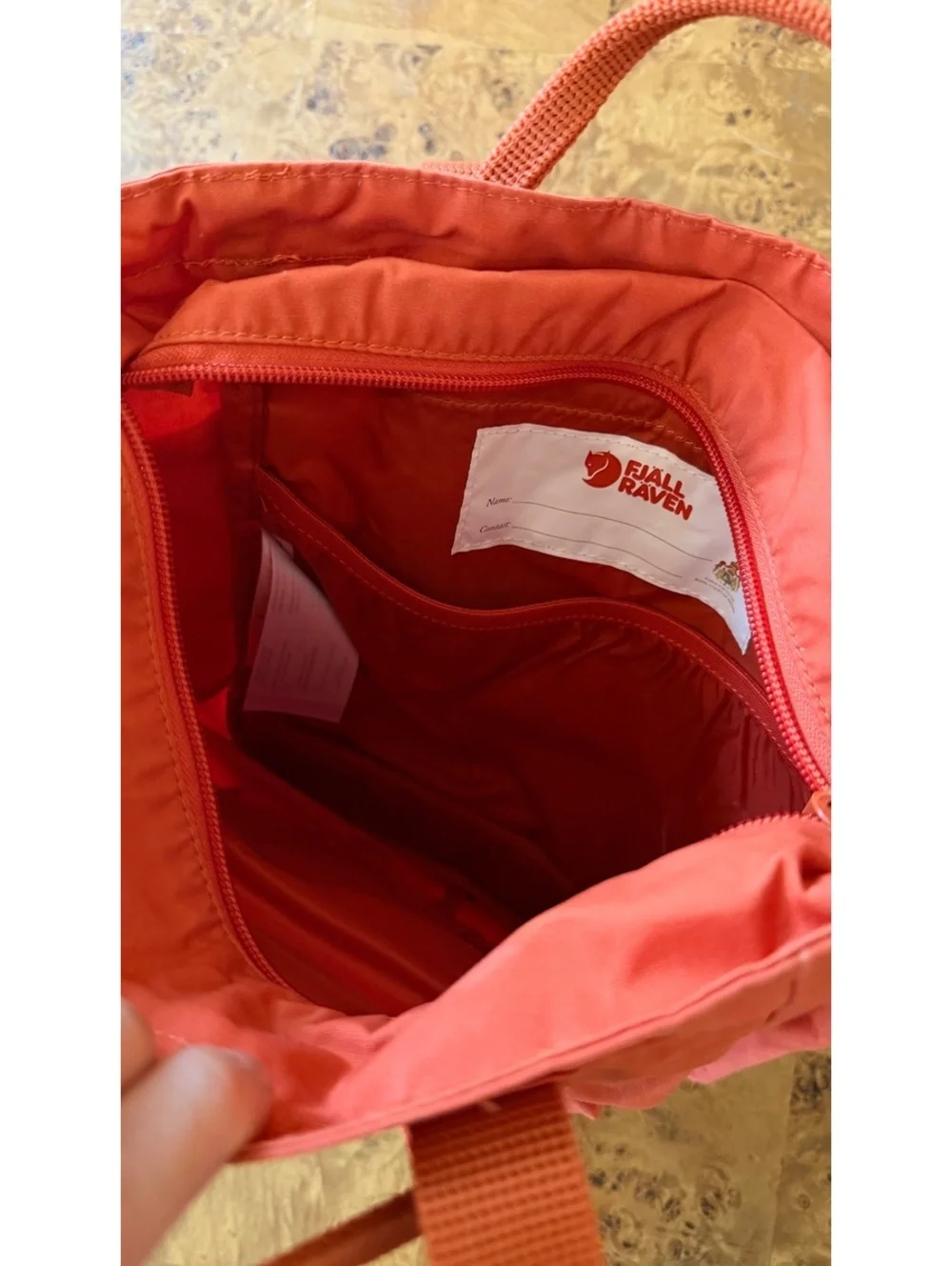Fjällräven Kånken Tote Backpack Mini - Red